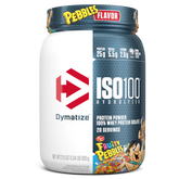 Dymatize Iso100 Hydrolyzed Whey Protein Isolate Fruity Pebbles 640 g